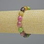 Assorted Stone Bracelet, Natural Stone Tumbled, Diameter 10x12mm+- (Stretch), Length 18cm+