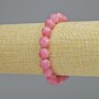 Tourmaline Bracelet, Natural Stone Faceted, Diameter 9x10mm+- (Stretch), Length 18cm+