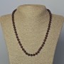 Tourmaline Necklace, smooth round beads, diameter 6.5mm+-, length 45-49cm+