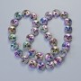 Hematite “Tree” Beads, Chameleon Colour, Diameter 12.5x4.5mm+/-, Length 41cm+/- on a Thread