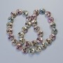 Hematite “Tree” Beads, Chameleon Colour, Diameter 12.5x4.5mm+/-, Length 41cm+/- on a Thread