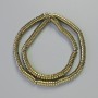 Hematite Rondelle Insert Beads, Bronze Colour, Diameter 6x2mm+/-, Length 42cm+/- on a String