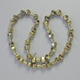 Hematite Dumbbell Beads, light bronze colour, diameter 21x7mm+/-, length 42cm+/- strand