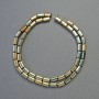 Hematite Rounded Rectangle Beads, Bronze Chameleon Colour, 8x4mm+- Diameter, 42cm+- Strand