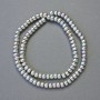 Hematite Rondelle Spacer Beads Rainbow Colour, Size 6x4mm+-, Length 42cm+- Strand