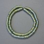 Hematite Rondelle Spacer Beads Green Chameleon Colour, Size 6x1mm+-, Length 42cm+- Strand