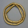 Hematite Rondelle Spacer Beads Dark Gold Colour, Size 6x2mm+-, Length 42cm+- Strand