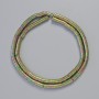 Hematite Rondelle Spacer Beads, Multicolour Gold, Diameter 4x1mm+/-, Length 40cm+/- Strand
