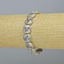 Hematite Bracelet "Tree", Matte Chameleon Colour, Diameter 12.5x4.5mm+-, Length 18cm+- (Stretch)