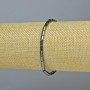 Hematite Bracelet, Cylinder Beads, Black Colour, Diameter 5x3mm+-, Length 18cm+- (Stretch)