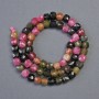 Natural Tourmaline Stone Beads Faceted Cube, diameter 5.5x5.5mm+-, length 36cm+
