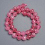 Natural Tourmaline Stone Beads Faceted Round, diameter 10mm+-, length 38cm+