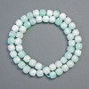 Natural Angelite Beads, Faceted Cube, 7x7mm+- Diameter, 37cm+ Length