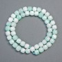 Natural Angelite Beads, Faceted Cube, 7x7mm+- Diameter, 37cm+ Length