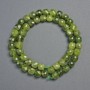 Natural Jadeite Beads, Faceted Cube, 5x5mm+- Diameter, 37cm+ Length
