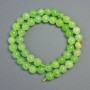 Onyx Natural Stone Smooth Round Beads, diameter 8.5mm+-, length 38cm+- on a thread