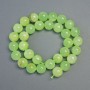 Onyx Natural Stone Smooth Round Beads, diameter 12mm+-, length 39cm+- on a thread