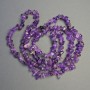 Amethyst Chip Beads on Thread, Natural Stone, Diameter 4-8x2-5mm+/-, Length 82cm+