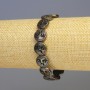 Hematite Bracelet, Bronze Matte, Diameter 12x4mm+-, Length 18cm+- Stretch