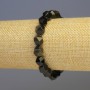 Sunstone Obsidian Bracelet, Natural Stone, Faceted, Diameter 8x8mm+/-, Length 18cm+/- Stretch