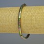 Hematite Rondelle Bracelet, Multicolour, diameter 5x2mm+-, length 18cm+- stretch