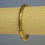 Hematite Rondelle Bracelet, Dark Gold, Diameter 6x2mm+-, Length 18cm+- Stretch