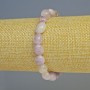 Kunzite Natural Stone Bracelet tumbled, diameter 13x9-8x7mm+-, length 18cm+- stretch
