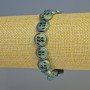 Hematite Bracelet Matte Chameleon Colour, Diameter 12x4.5mm+-, Length 18cm+- Stretch