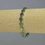 Hematite Bracelet "Cross", Green-Blue Colour, Diameter 8.5x10.5x3mm+-, Length 18cm+- Stretch