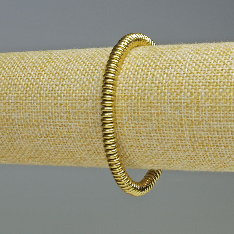 Hematite Rondelle Bracelet Gold Colour, Diameter 6x2mm+-, Length 18cm+- Stretch