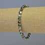 Hematite Bracelet Hexagons Multicolour, Diameter 5x6mm+-, Length 18cm+- Stretch