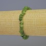 Jadeite Chip Bracelet, diameter 9x3mm +-, diameter 6x3mm +-, length 18cm+- stretch