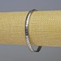 Hematite Bracelet, snake zigzag wave, silver colour, size 5x4x3mm±, length 18cm± stretch