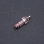 Rhodonite Hexagon Pendant 39x32x9mm