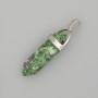 Zoisite Hexagon Pendant 40mm+