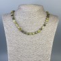 Grossular (Green Garnet) Necklace, strand 7x7mm+/-, length 51cm+
