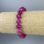 Bracelet Tourmaline Faceted Bead 10mm+/-, length 18cm+/- stretch