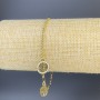 Xuping Bracelet, 18K Gold Plating, Length 21cm, Thickness 1.6mm+
