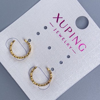 Xuping Ear Cuff 11x3mm+- 18K Gold Plated