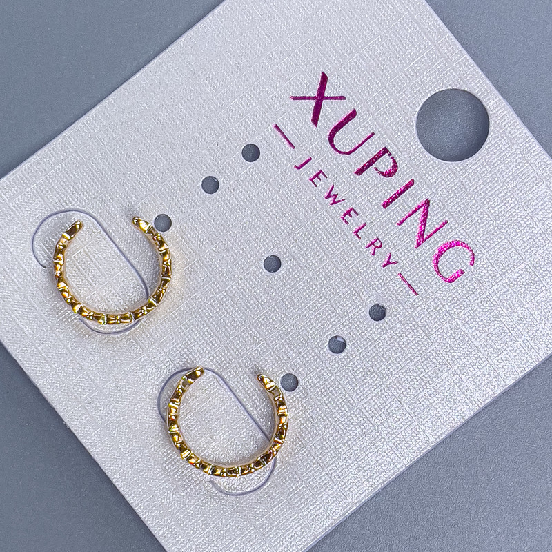 Xuping Ear Cuff 11x3mm+- 18K Gold Plated