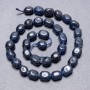 Quartz (Artificial) Beads on Thread, Tumbled, Diameter 10x7mm+/-, Length 37cm+