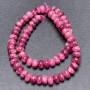Tourmaline Beads on Thread, Rondelle, Diameter 8x5mm+/-, Length 38cm+