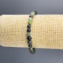 Zoisite Bracelet, Faceted Round, Diameter 6mm+/-, Length 18cm, Stretch
