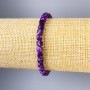 Sugilite Faceted Cube Bracelet, diameter 5x5mm+/-, length 18cm+/- stretch