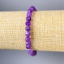 Sugilite Faceted Bead Bracelet, diameter 6mm+/-, length 18cm+/- stretch