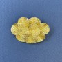 Accent Brooch, Gold-tone Metal 26x34mm+