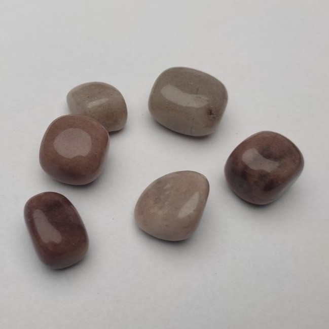 Souvenir Natural Stone Rhodochrosite, Tumbled 22x17mm (+-), 100g Pack