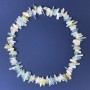 Morganite Needle Chip Beads 11-20x3-5mm+/- on Thread, 39cm+ Length
