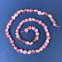 Tourmaline Tumbled Beads 6-8x6mm+/- on Thread, Length 39cm+