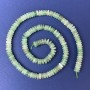 Jade Rondelle Beads 6x2mm+/- on Thread, Length 38cm+